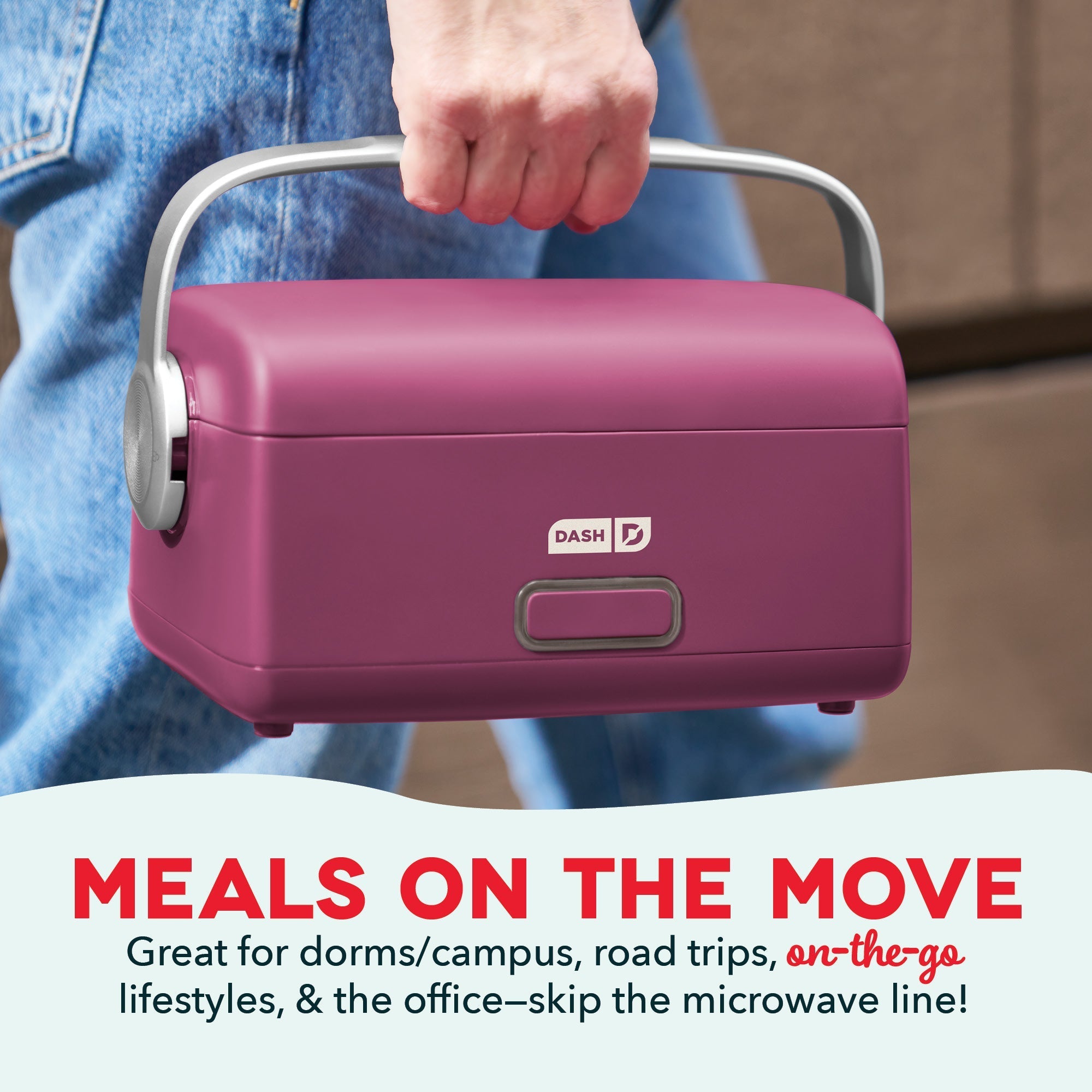Hot2Go™ Electric Lunchbox (30 Ounce + Utensils)